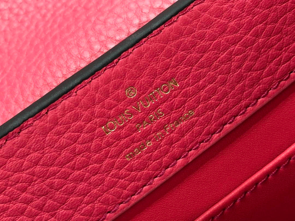 LV M59882 Louis Vuitton Capucines Mini BB Handbag Black