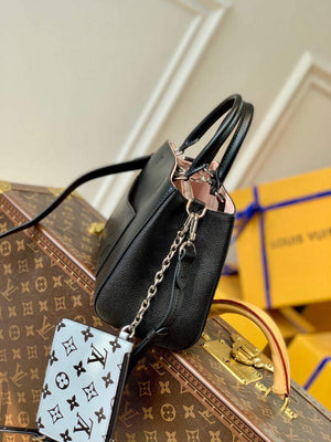 LV M59952 Louis Vuitton Marelle Tote BB Black - Default Title - View 3