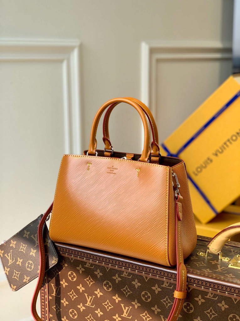 LV M59952 Louis Vuitton Marelle Tote BB Brown - Default Title - View 2