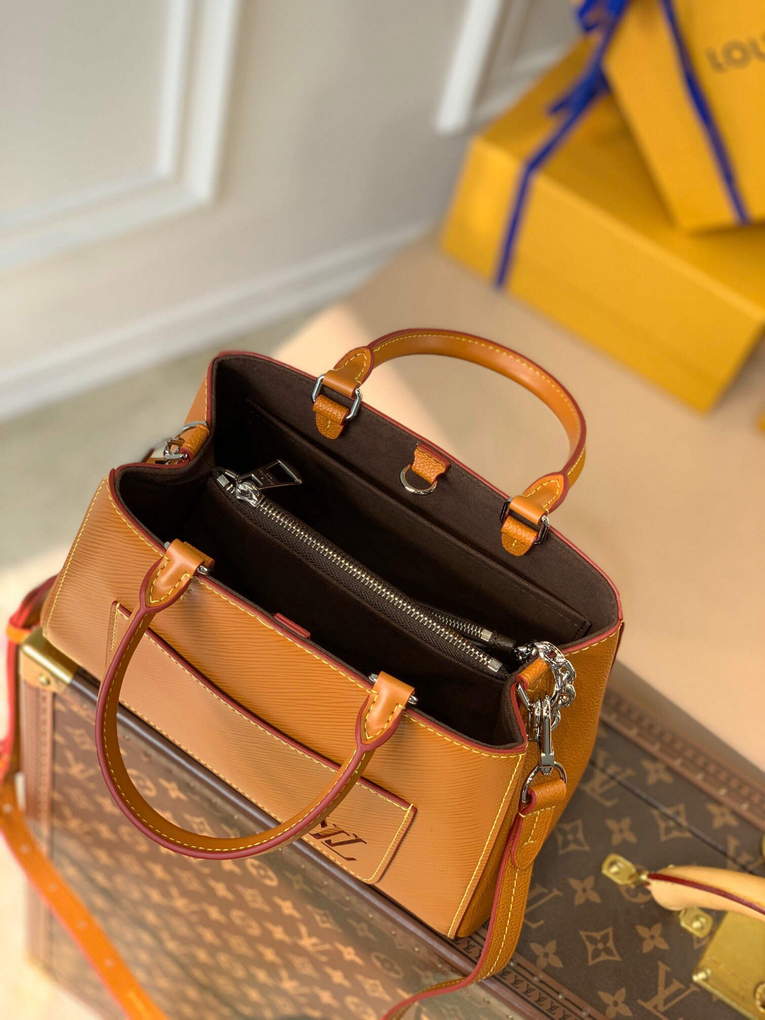 LV M59952 Louis Vuitton Marelle Tote BB Brown - Default Title - View 8