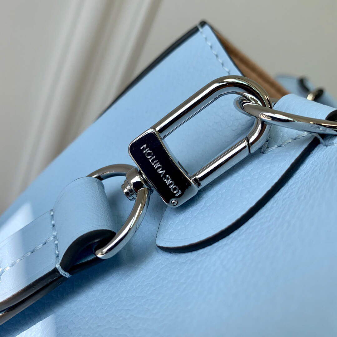 LV M59953 Louis Vuitton Marelle Tote MM Blue - Default Title - View 6