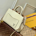 LV M59953 Louis Vuitton Marelle Tote MM Quartz White - Default Title - View 1
