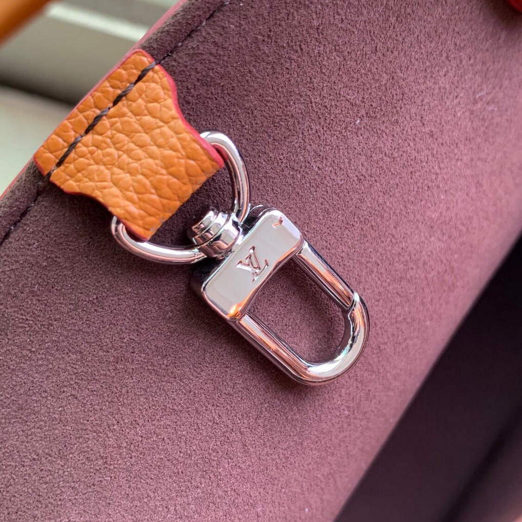 LV M59953 Louis Vuitton Marelle Tote MM Brown - Default Title - View 9