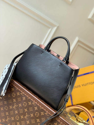 LV M59954 Louis Vuitton Marelle Tote MM Black - Default Title - View 2