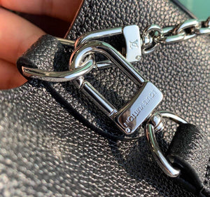 LV M59954 Louis Vuitton Marelle Tote MM Black - Default Title - View 8