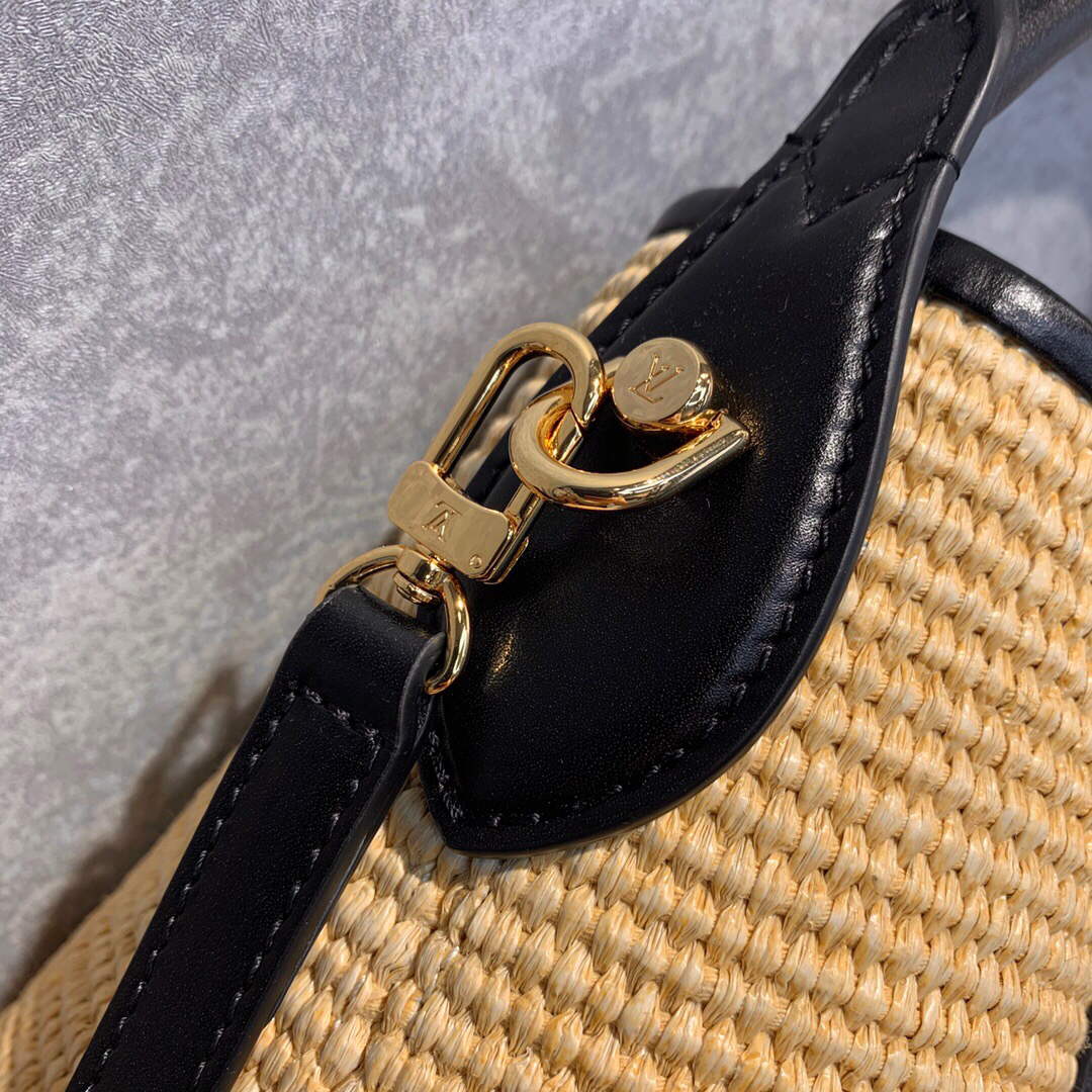 LV M59961 Louis Vuitton Petit Bucket Bag Black - Default Title - View 8