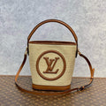 LV M59962 Louis Vuitton Petit Bucket Bag Caramel Brown - Default Title - View 1