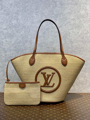 LV M59963 Louis Vuitton Saint Jacques Bag Caramel Brown - Default Title - View 1