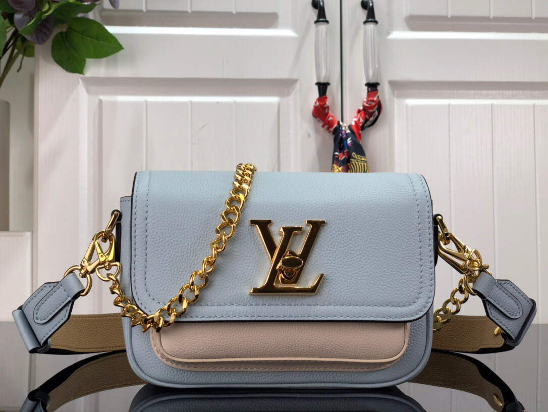 LV M59984 Louis Vuitton Lockme Tender Bleu - Default Title - View 1