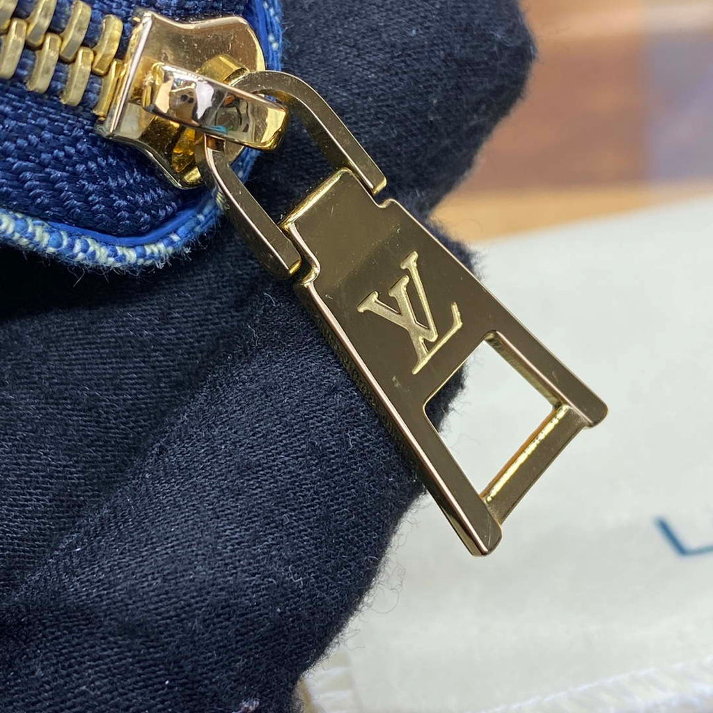 LV M82957 Louis Vuitton New LV Remix Zippy Coin Purse Monogram denim
