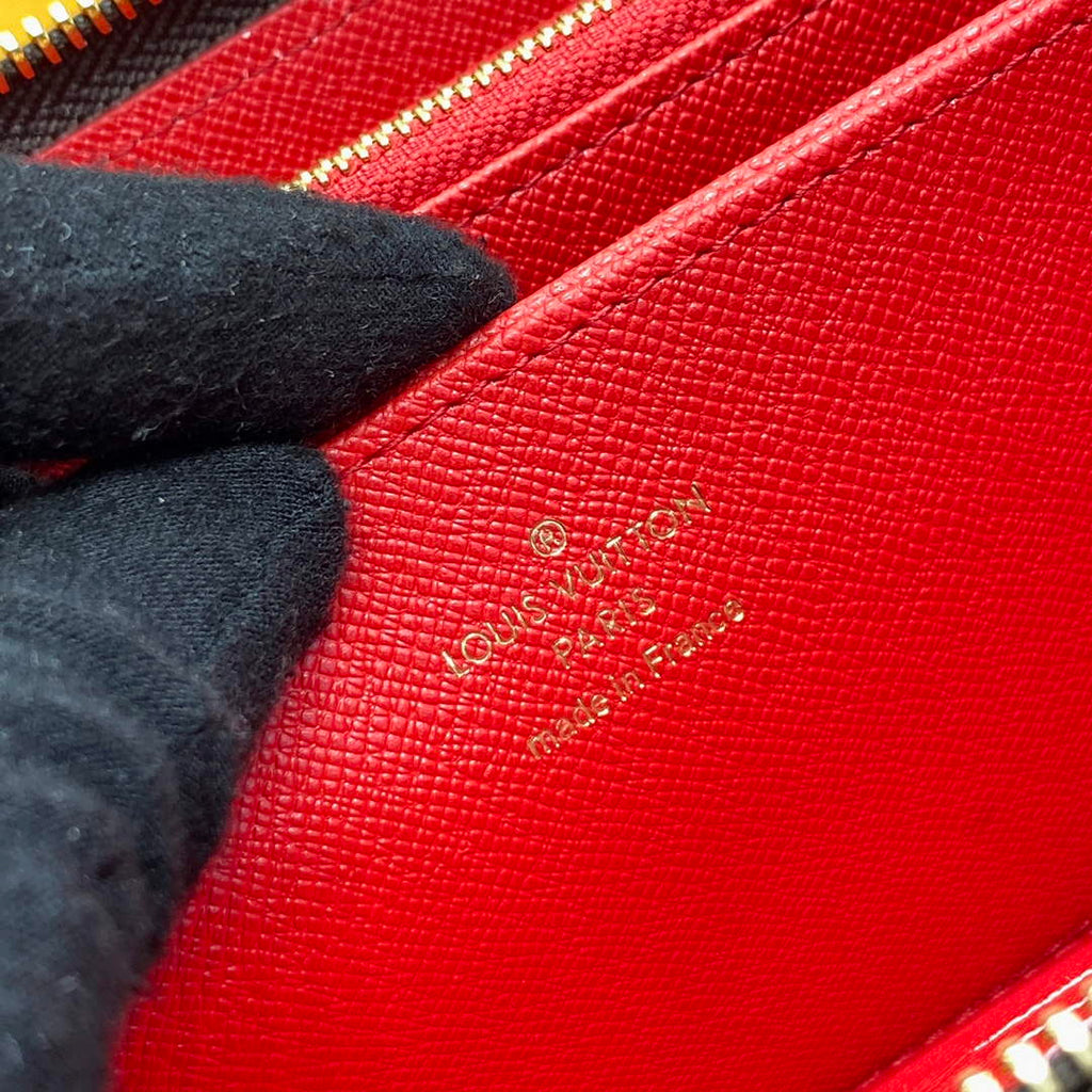 LV M60017 Louis Vuitton Zippy Wallet Monogram Canvas