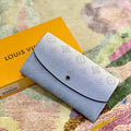 LV M60143 Louis Vuitton Iris Wallet Gradient Blue