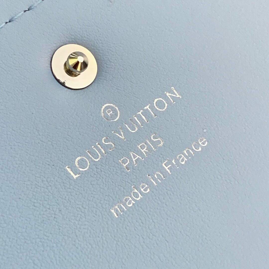 LV M60143 Louis Vuitton Iris Wallet Gradient Blue