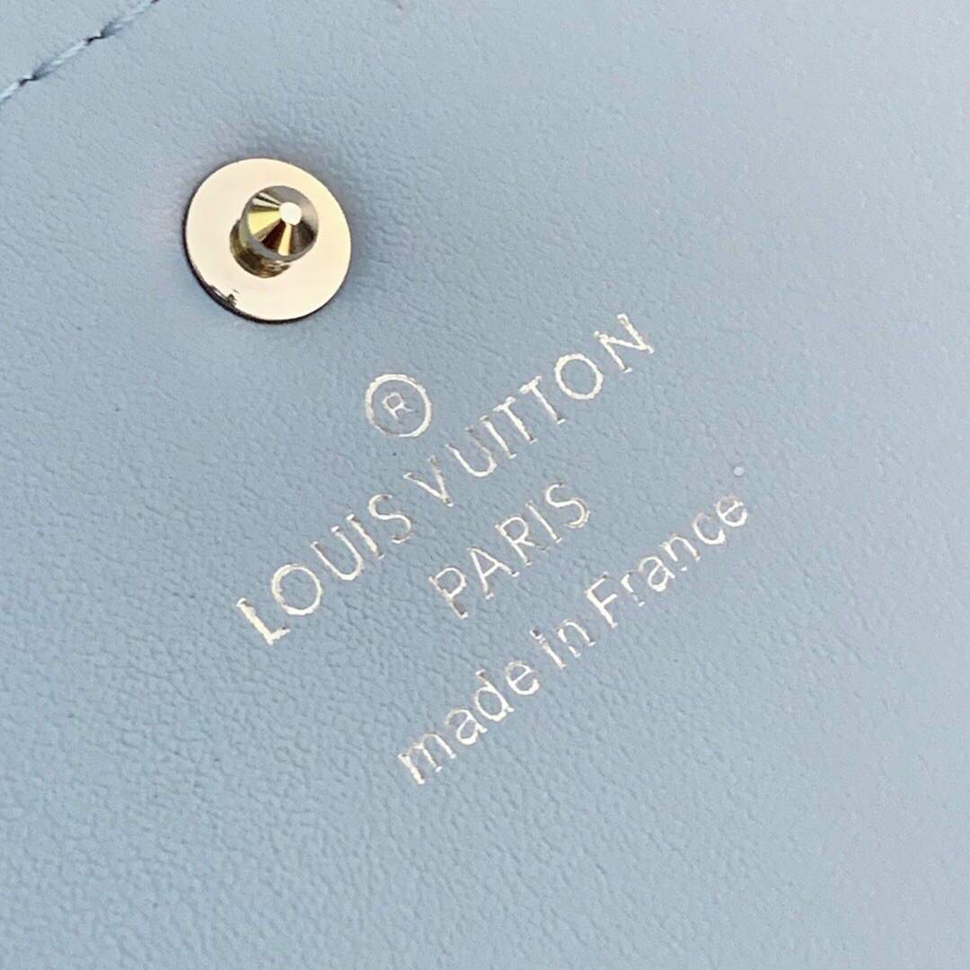 LV M60143 Louis Vuitton Iris Wallet Gradient Blue
