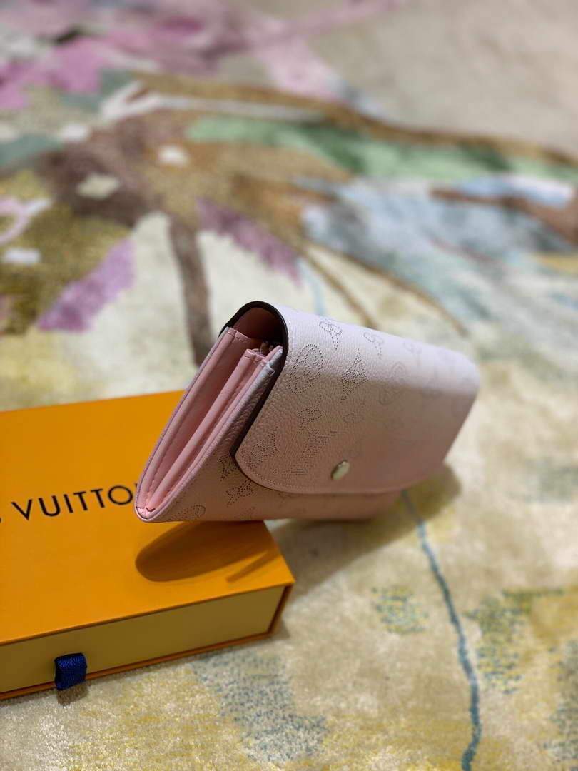 LV M60145 Louis Vuitton Iris Wallet Gradient Pink