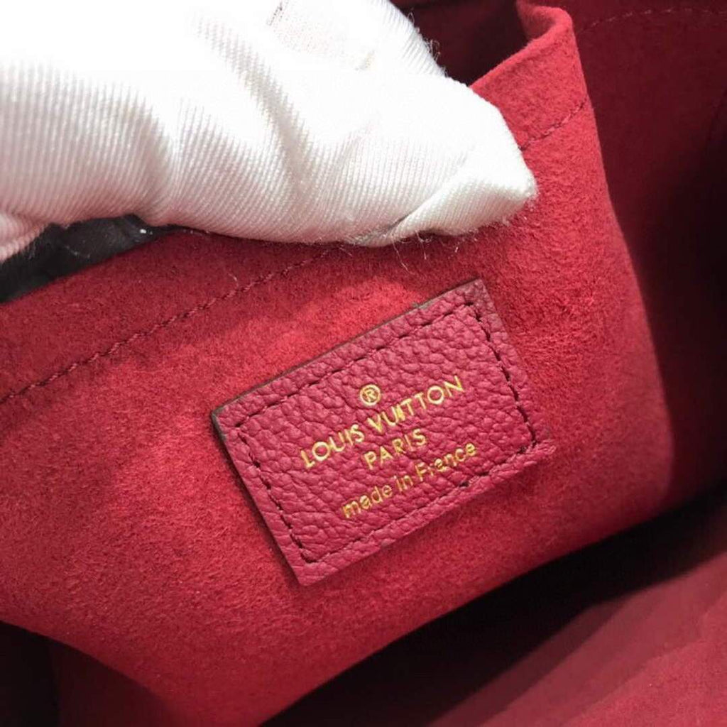 LV M64591 Louis Vuitton Daily Pouch Monogram Canvas Bag M62942 Wine Red
