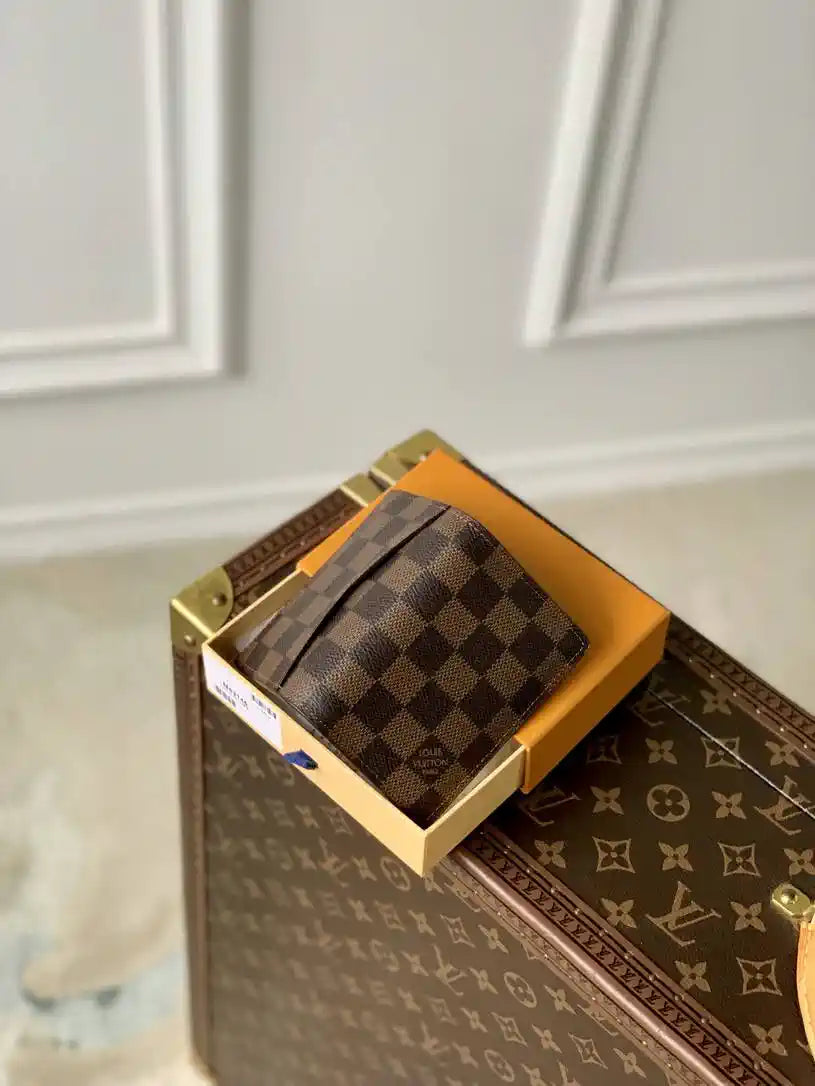 LV M63145 Louis Vuitton Pocket Organizer Damier