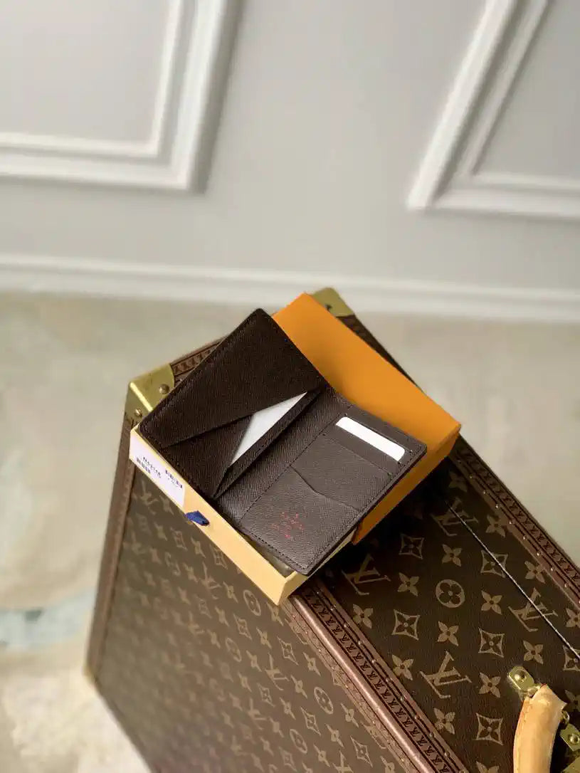 LV M63145 Louis Vuitton Pocket Organizer Damier