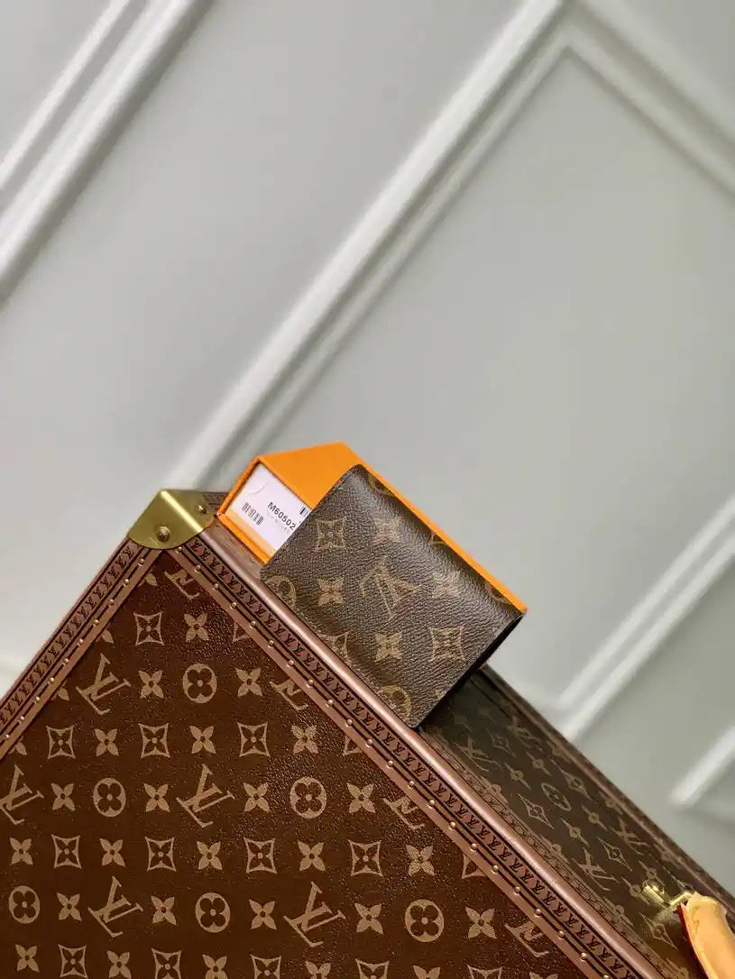 LV M60502 Louis Vuitton Pocket Organizer Monogram Canvas