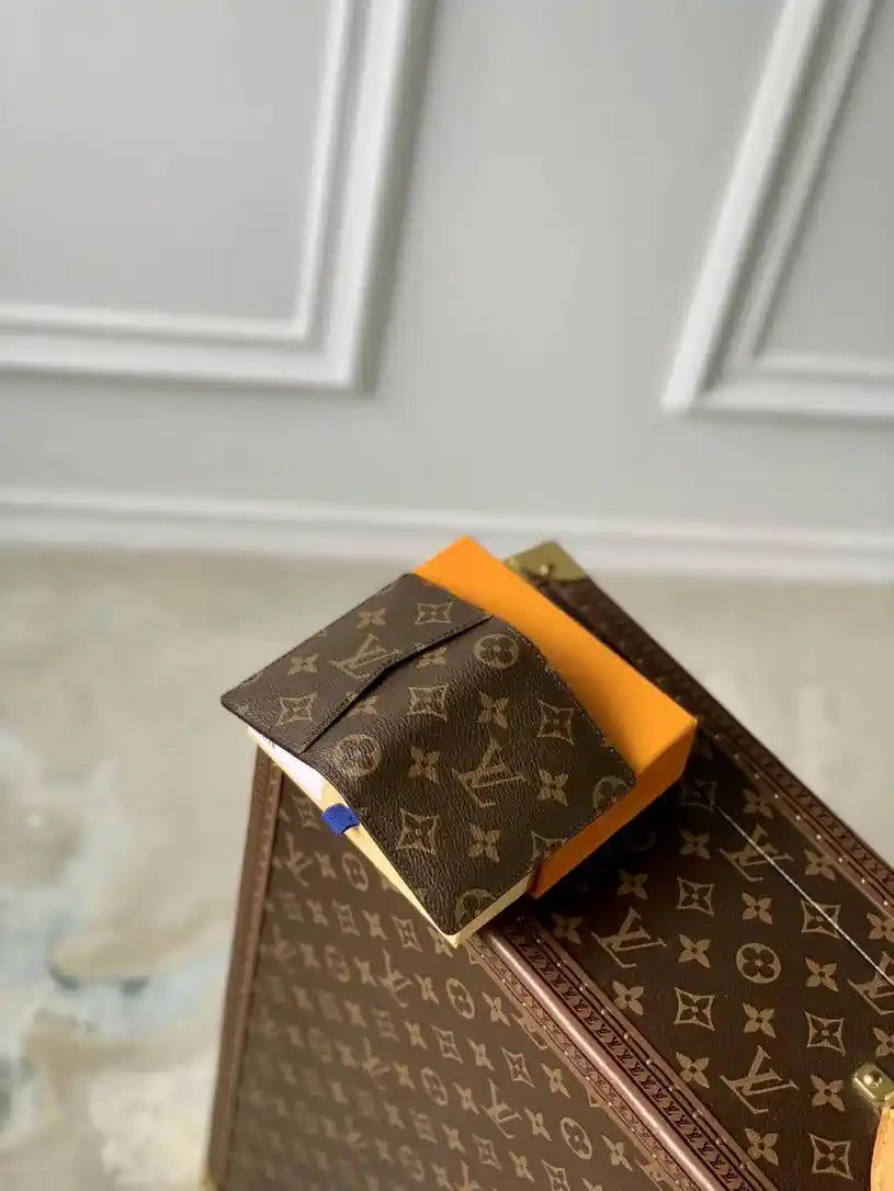 LV M60502 Louis Vuitton Pocket Organizer Monogram Canvas