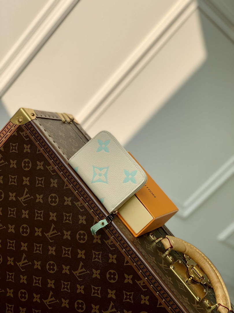 LV M60574 Louis Vuitton Zippy Coin Purse Matcha green - Default Title - View 1