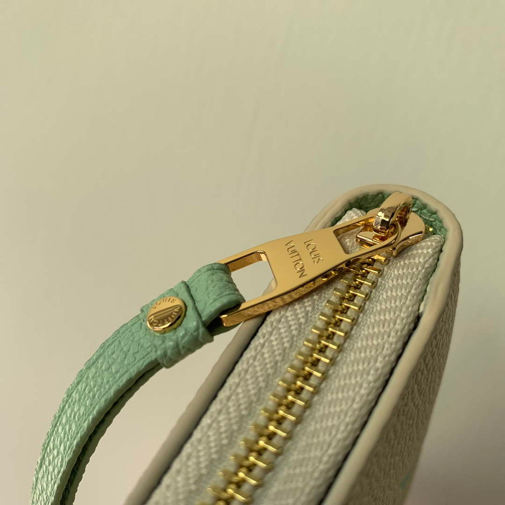 LV M60574 Louis Vuitton Zippy Coin Purse Matcha green