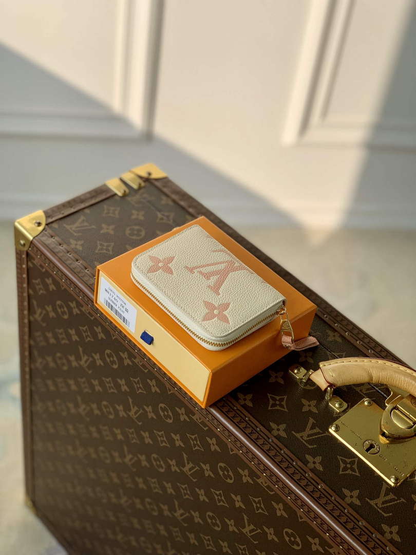 LV M60574 Louis Vuitton Zippy Coin Purse Pink