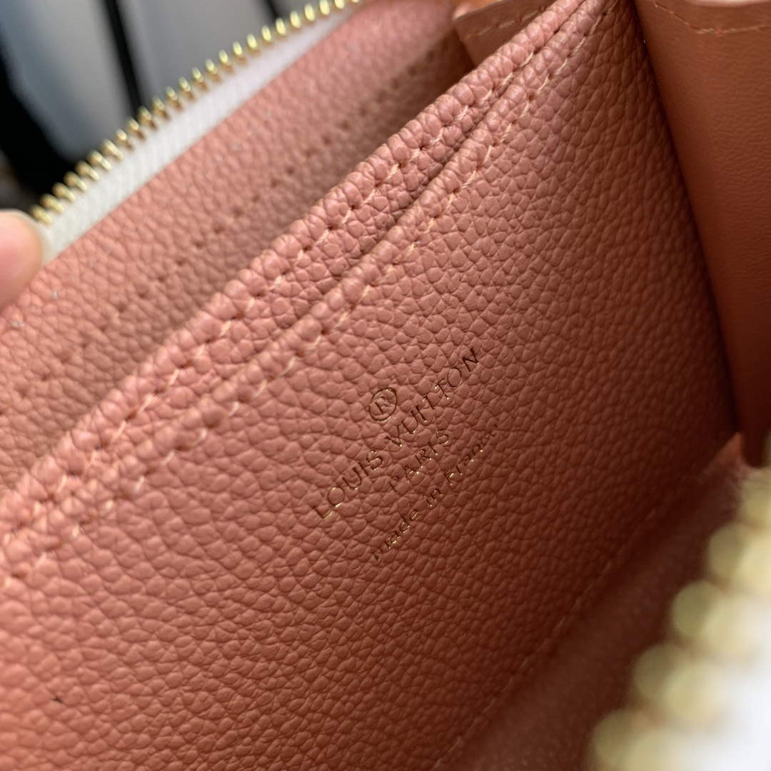 LV M60574 Louis Vuitton Zippy Coin Purse Pink