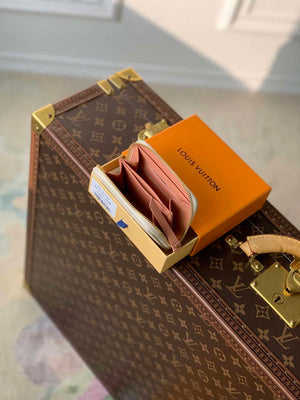 LV M60574 Louis Vuitton Zippy Coin Purse Pink - Default Title - View 6