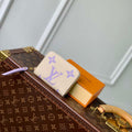 LV M60574 Louis Vuitton Zippy Coin Purse Taro Purple - Default Title - View 1