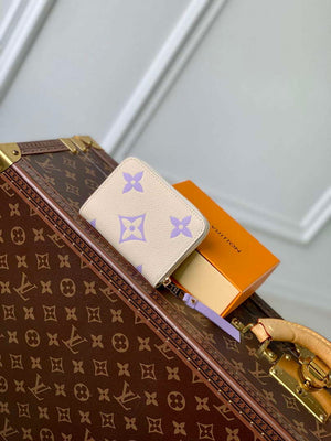 LV M60574 Louis Vuitton Zippy Coin Purse Taro Purple - Default Title - View 2