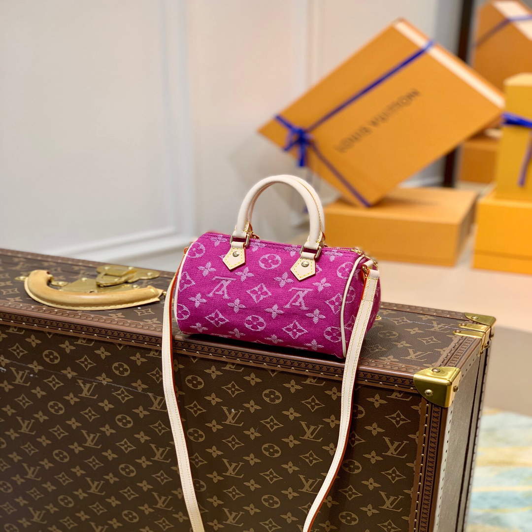 LV M61252 Louis Vuitton Nano Speedy Bag - Default Title - View 2