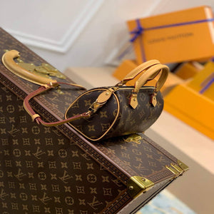 LV M61252 Louis Vuitton Nano Speedy Bag - Default Title - View 3