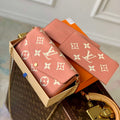 LV M61276 Louis Vuitton Felicie Pochette Bag M61276 Pink Leather - Default Title - View 1