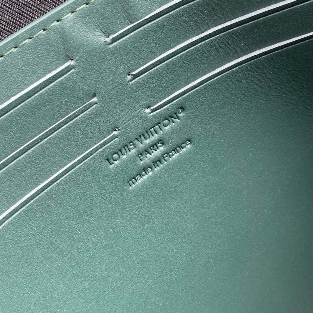 LV M61692 Louis Vuitton Pochette Voyage MM Bag Forest Green