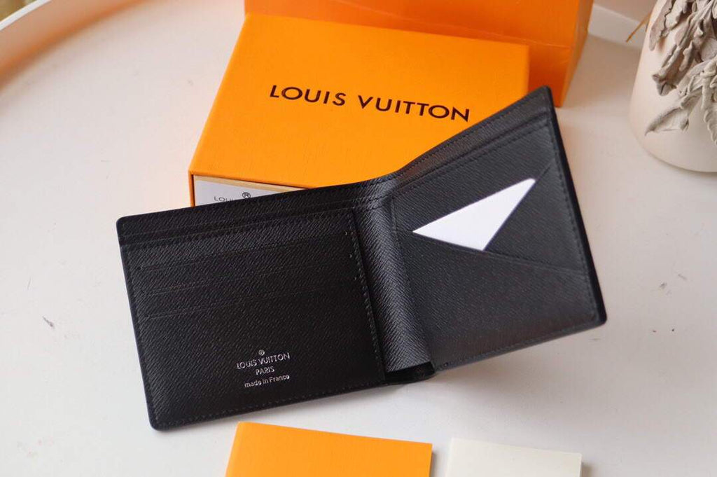 LV M61695 Louis Vuitton Multiple Wallet Monogram Eclipse