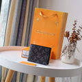 LV M61695 Louis Vuitton Multiple Wallet Monogram Eclipse