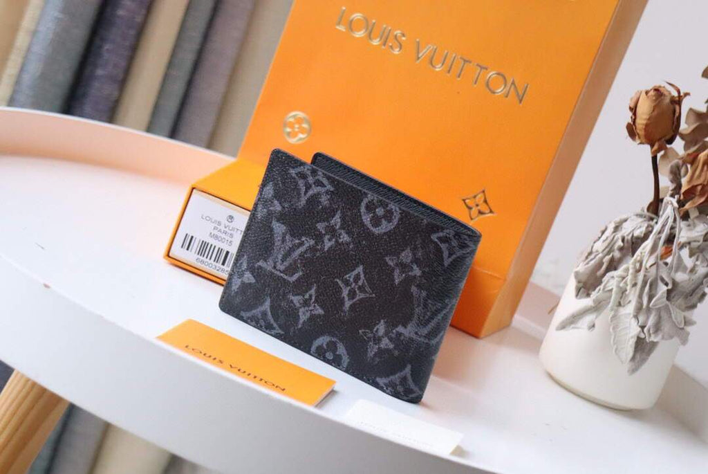 LV M61695 Louis Vuitton Multiple Wallet Monogram Eclipse