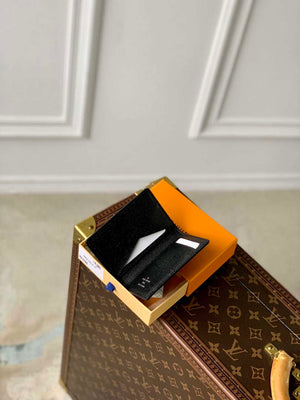 LV M61696 Louis Vuitton Pocket Organizer Gray - Default Title - View 7