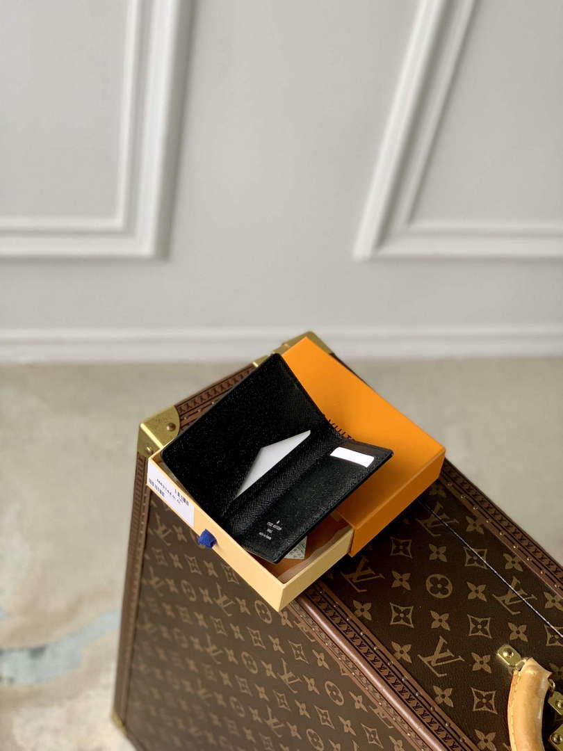 LV M61696 Louis Vuitton Pocket Organizer Gray