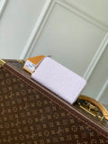 LV M61864 Louis Vuitton Zippy Wallet Misty Purple
