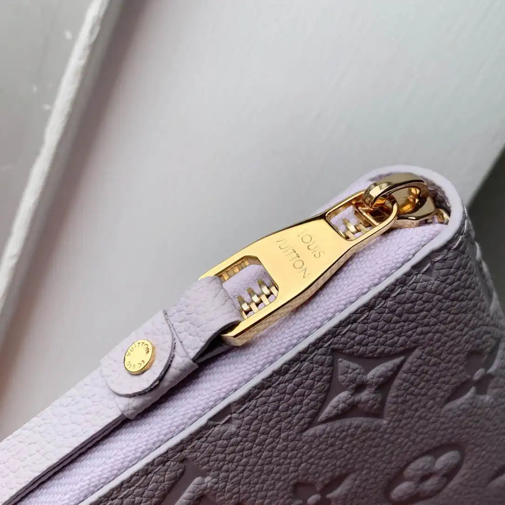 LV M61864 Louis Vuitton Zippy Wallet Misty Purple