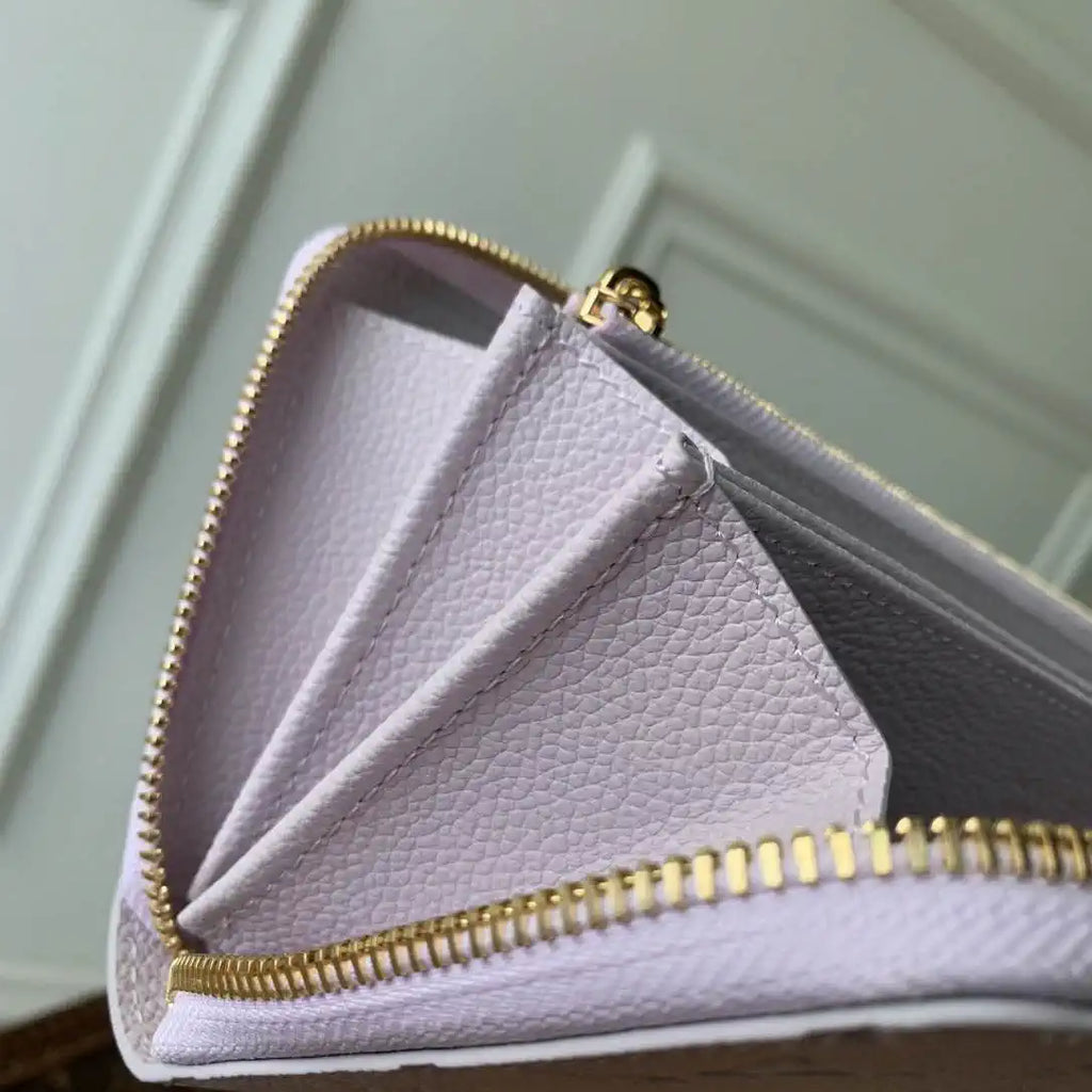 LV M61864 Louis Vuitton Zippy Wallet Misty Purple