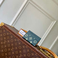 LV M62170 Louis Vuitton Double Card Holder Forest Green