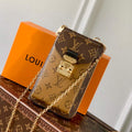 LV M63913 Louis Vuitton Vertical Trunk Pochette Bag - Default Title - View 1