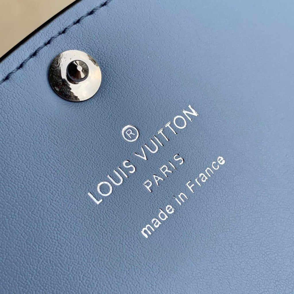 LV M64050 Louis Vuitton Anae Coin Purse Gradient Blue