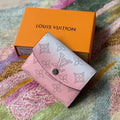 LV M64050 Louis Vuitton Anae Coin Purse Gradient Pink