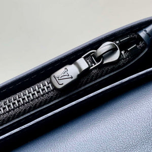 LV M66540 Louis Vuitton Brazza Wallet Navy Blue - Default Title - View 6