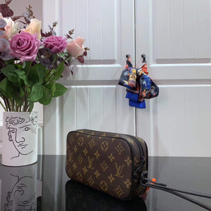 LV M68321 Louis Vuitton Pochette Volga Bag Brown - Default Title - View 3