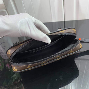 LV M68321 Louis Vuitton Pochette Volga Bag Brown - Default Title - View 9